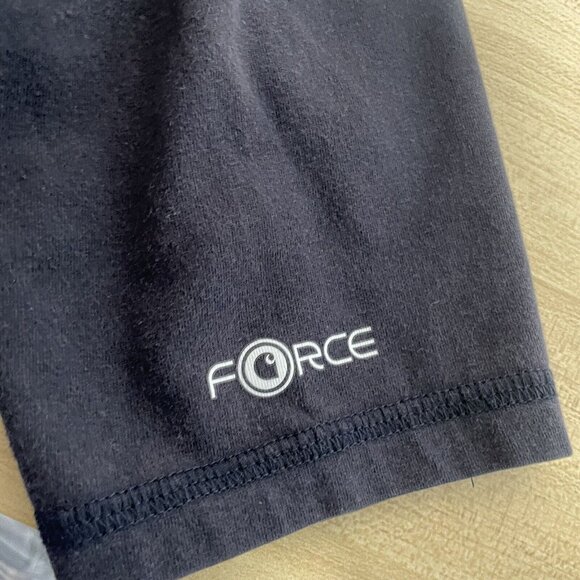 CARHARTT Force Long Sleeve Pocket T Shirt Relaxed Fit TK4617-M Navy Size XL - Picture 4 of 9